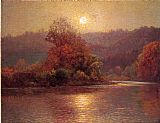 John Ottis Adams The Closing of an Autumn Day painting